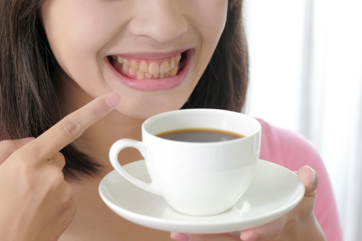 Coffee Stains from Your Teeth